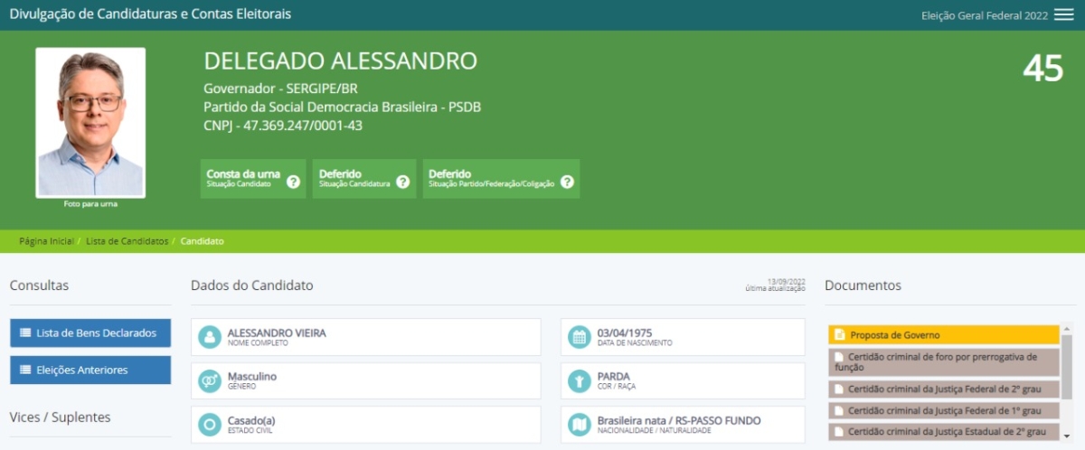 Nota de Esclarecimento de Alessandro Vieira - Imagem: Reprodução | Via Assessoria Alessandro Vieira