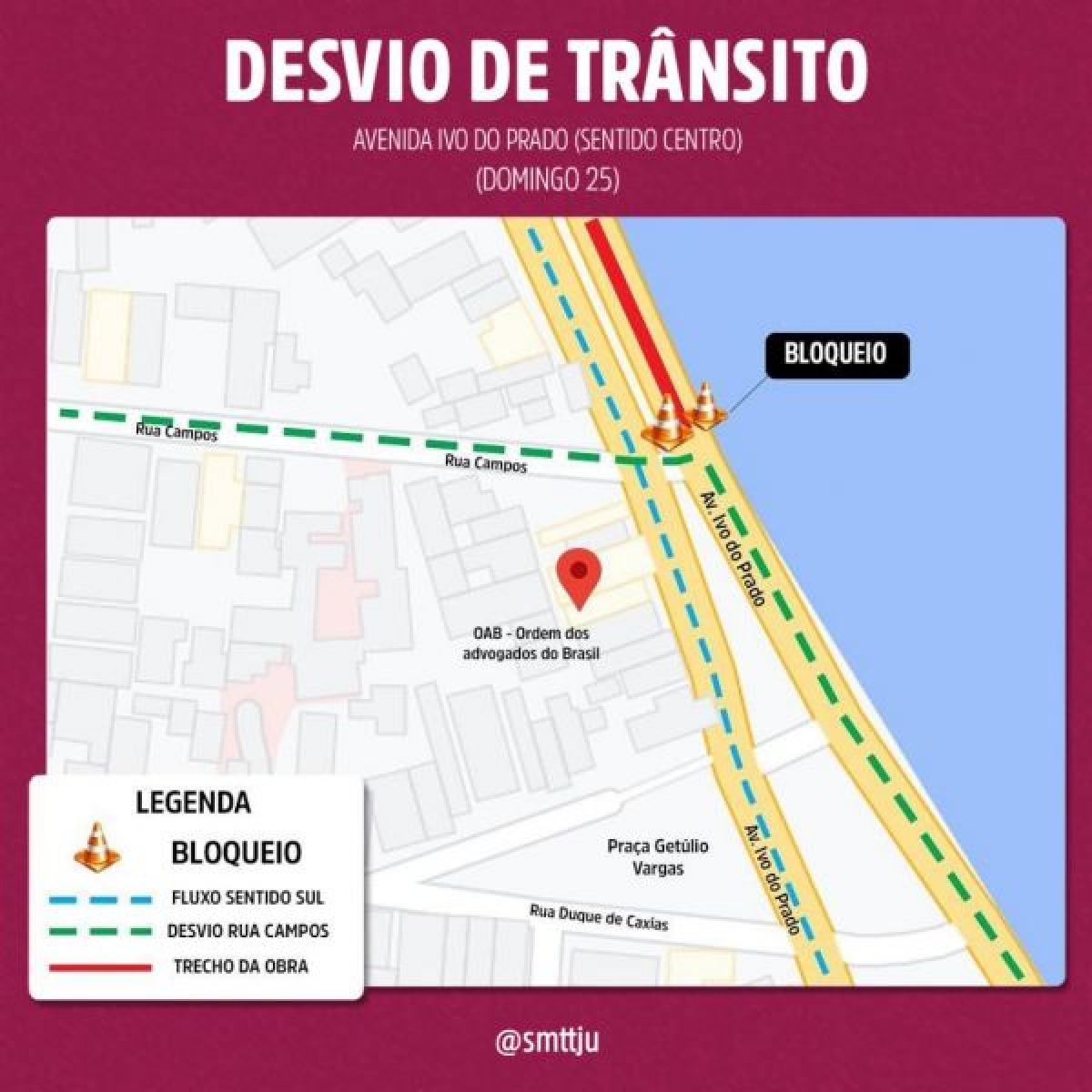 Imagem: SMTT Aracaju