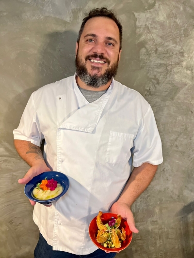 Chef de cozinha Wellington Fioravante, campeão do festival Enchefs Sergipe - Foto: Assessoria de Imprensa
