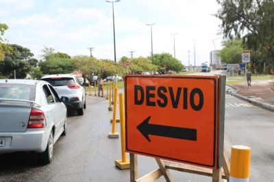 Trânsito na ponte sobre o rio Poxim será bloqueado nos dias 5 e 6 de outubro - Foto: SMTT Aracaju