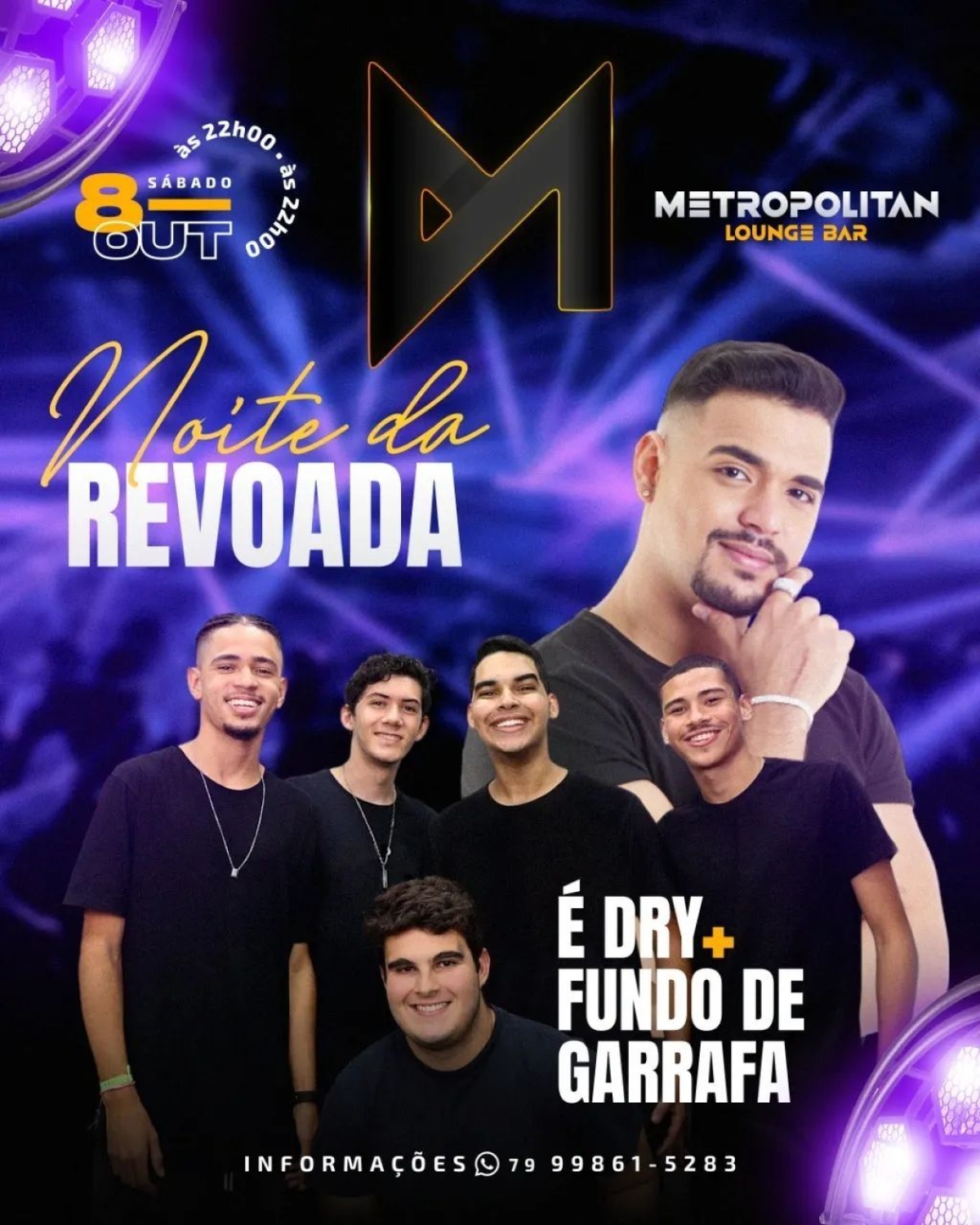 Metropolitan Bar apresenta Noite da Revoada - Imagem: Divulgação