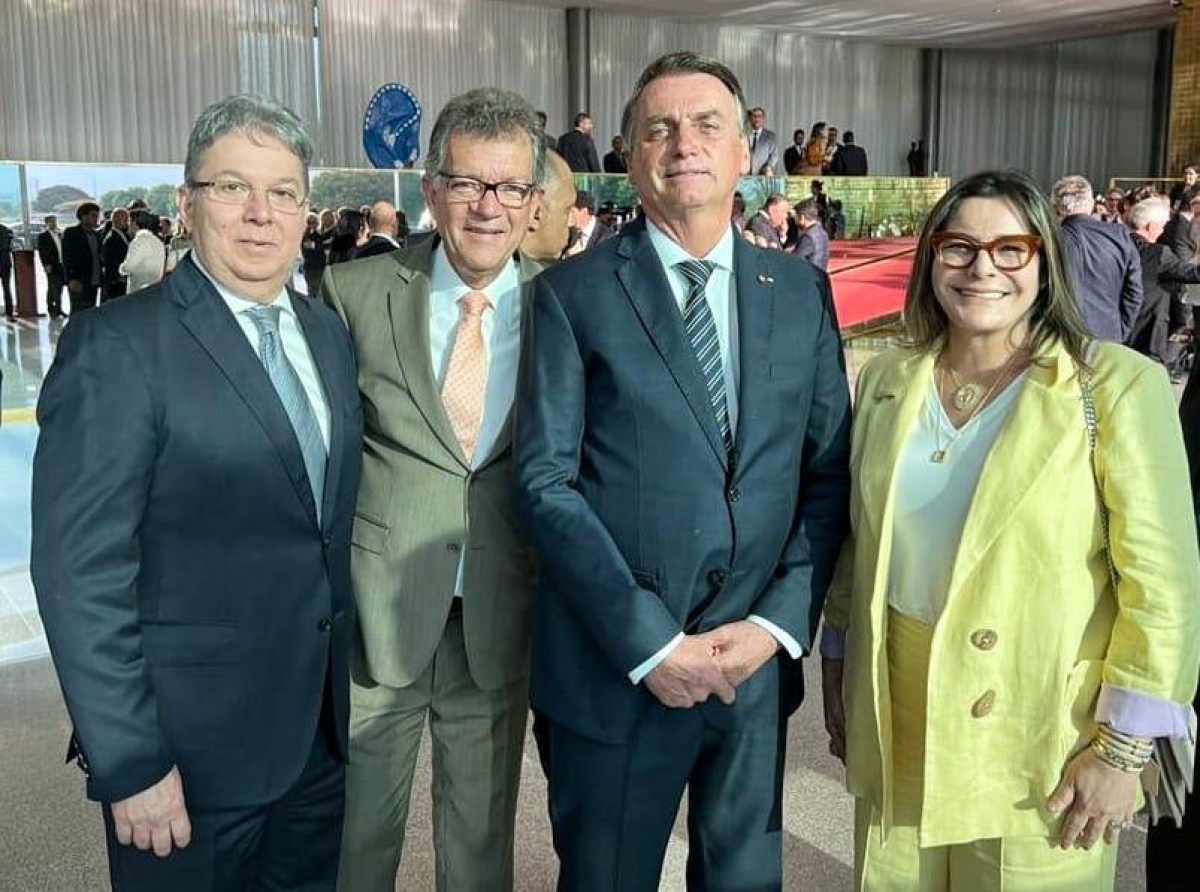 Laércio Oliveira se reúne com Bolsonaro para definir condução do segundo turno em Sergipe - Foto: Site Laércio Oliveira