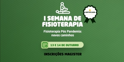 I Semana de Fisioterapia - Imagem: Divulgação
