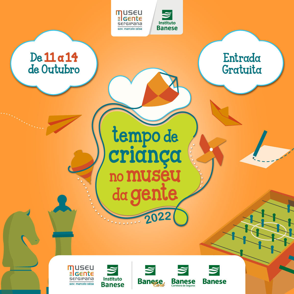 Museu da Gente Sergipana comemora Dia das Crianças com ações educativas - Imagem: Divulgação