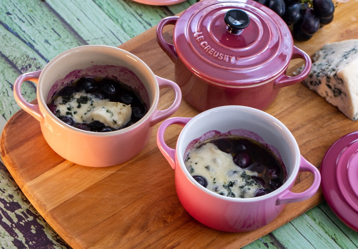 Uva Vitória assada com Gorgonzola - Foto: 
Divulgação | Mimo