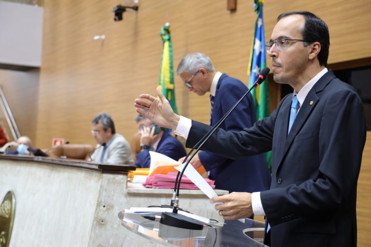 Deputado Georgeo Passos quer explicação do governo sobre novo decreto que reduz arrecadação em loteria estadual - Foto: Jadilson Simões | Alese