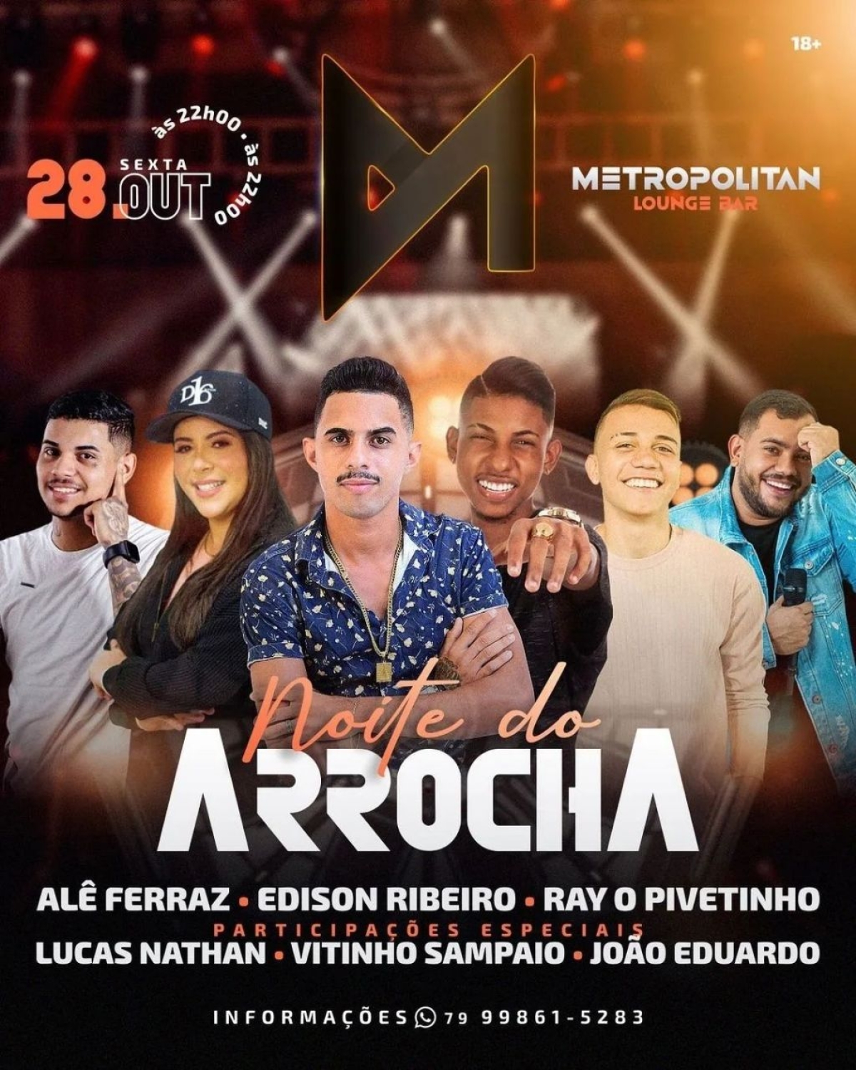 Metropolitan apresenta "Noite do Arrocha" - Imagem: Divulgação