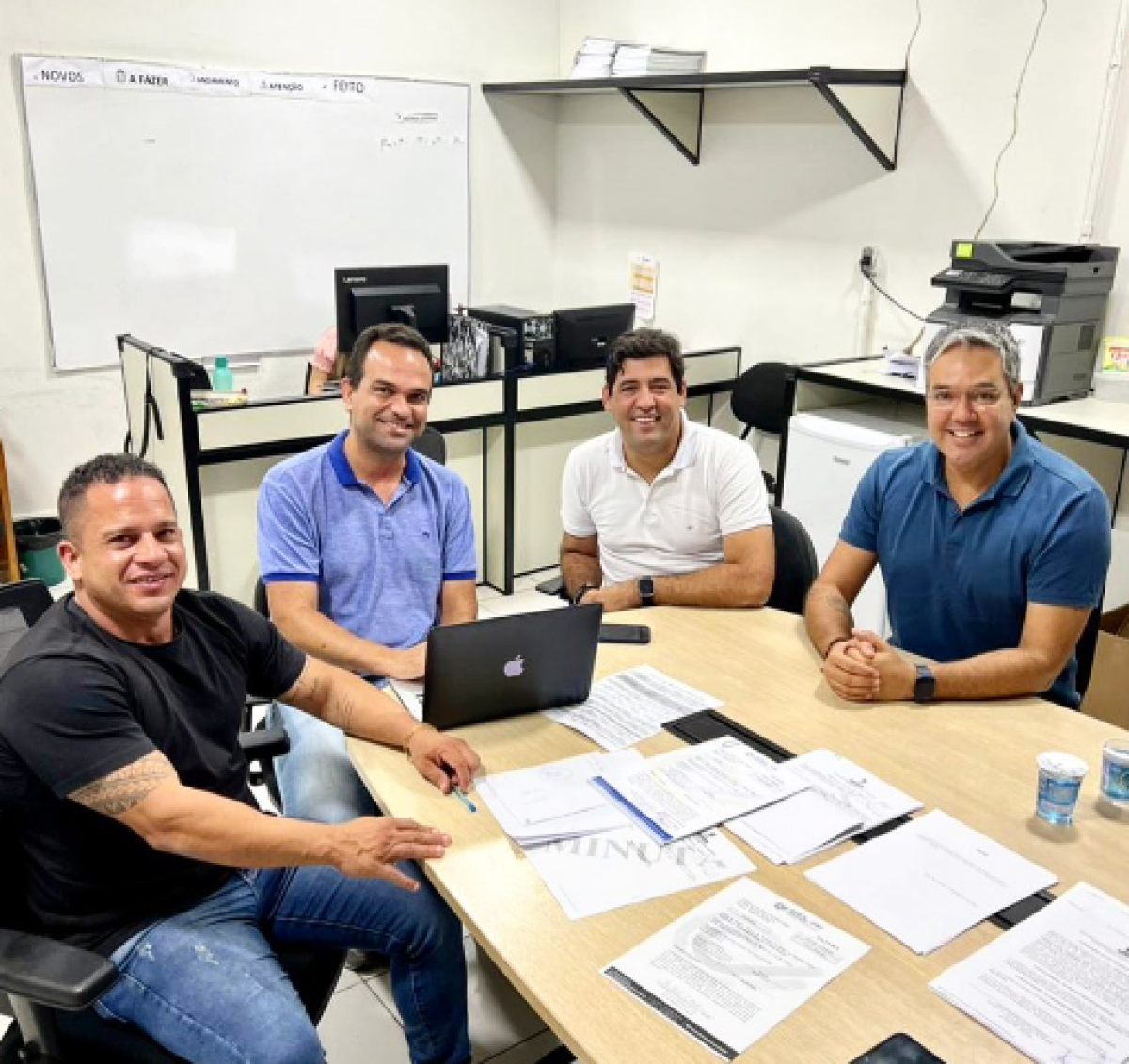 Sérgio Reis confirma realização do "Festival do Esporte" em Lagarto - Foto: Assessoria Sérgio Reis