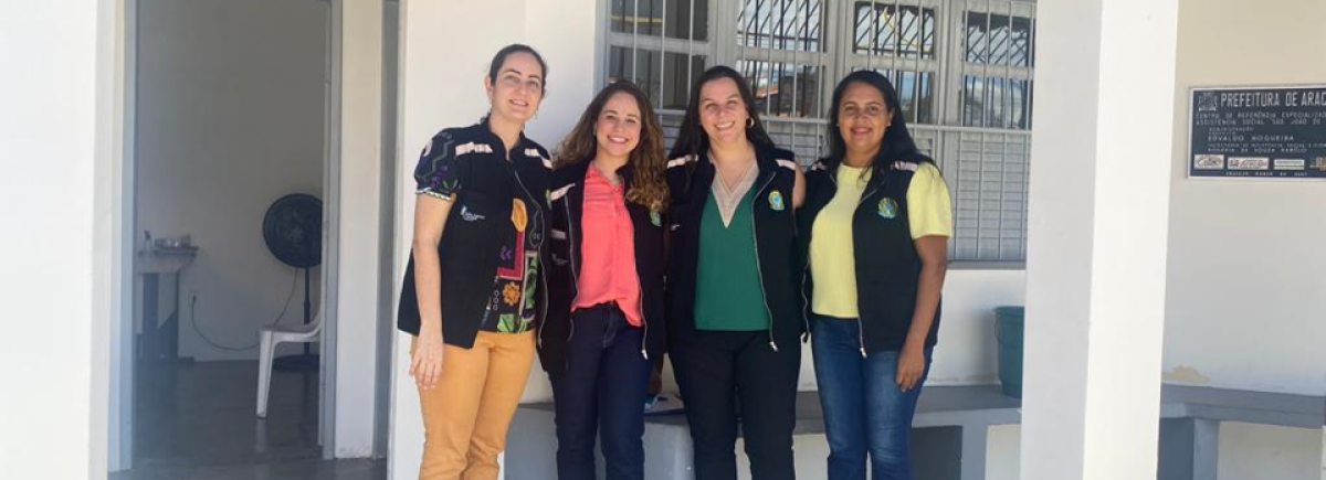 CRP19 realiza fiscalização no CREAS São João de Deus, em Aracaju - Foto: CRP19
