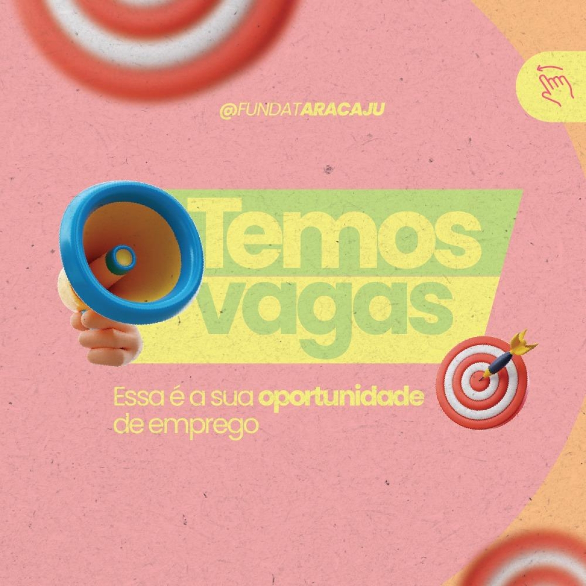 Prefeitura de Aracaju anuncia novas oportunidades de emprego através da Fundat - Arte: Secom Prefeitura de Aracaju