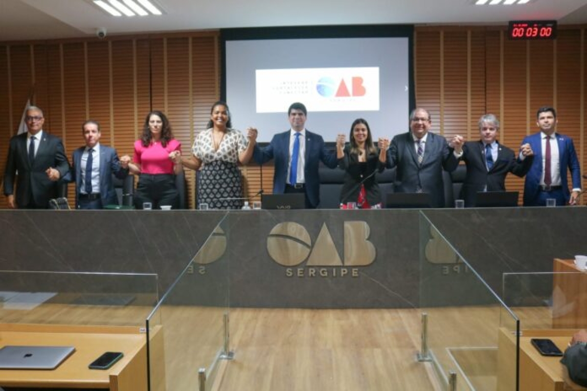 Conselho da OAB Sergipe aprova desagravo público em favor de advogado e defere inserção de senador no Cadastro Nacional dos violadores de prerrogativas - Foto: OAB/SE