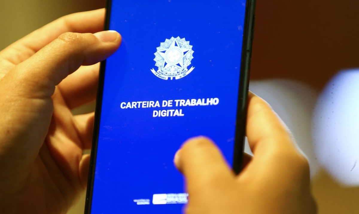 Carteira de trabalho digital - Foto: Marcelo Camargo | Agência Brasil