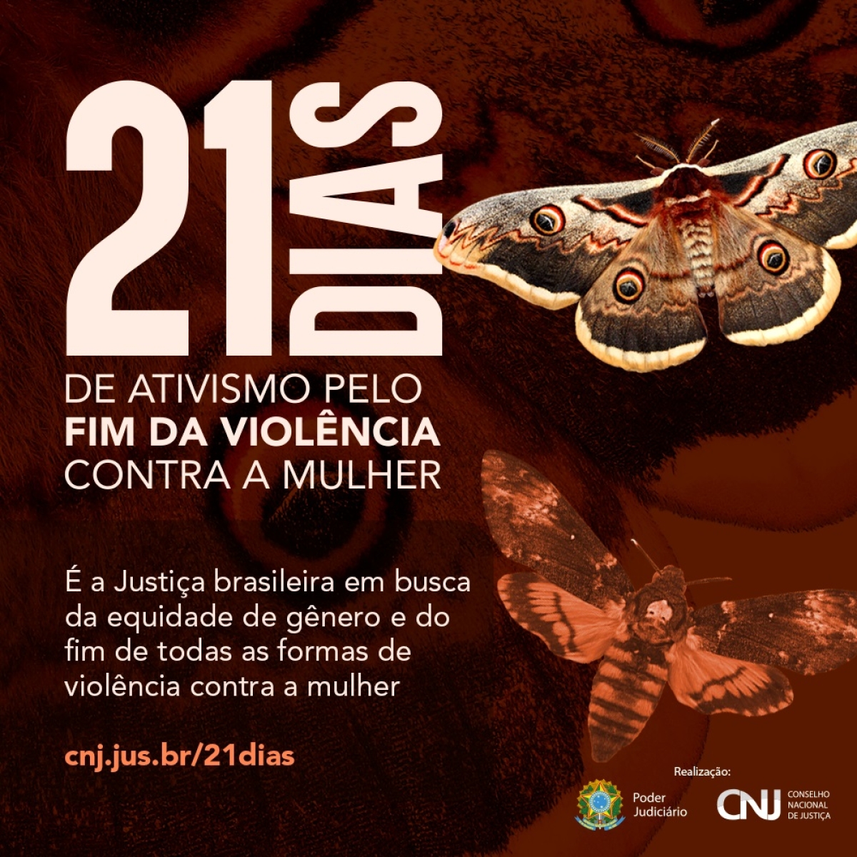 21 Dias de Ativismo pelo Fim da Violência Contra a Mulher - Imagem: Divulgação | CNJ