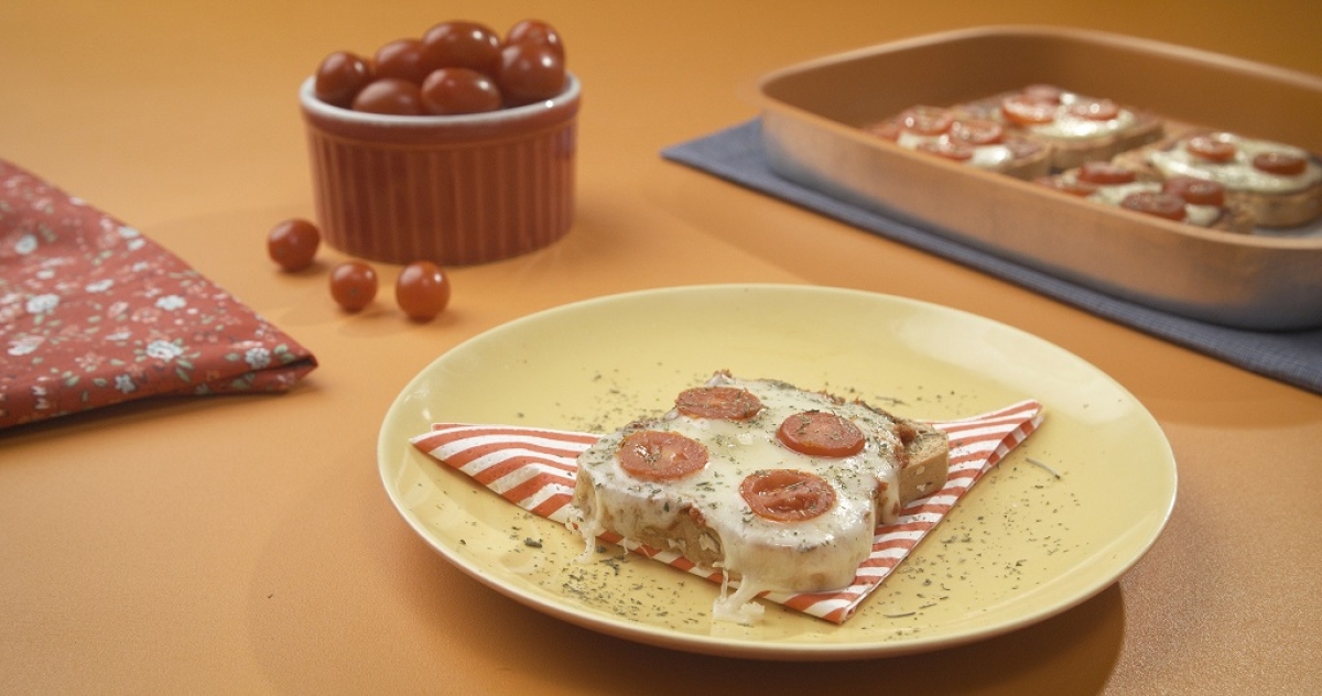 Pizza de Torrada - Foto: Divulgação | Marca Fortaleza