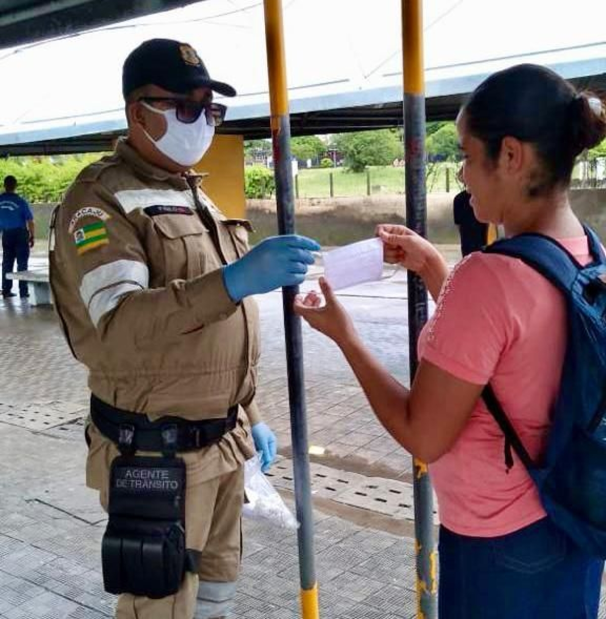 Prefeitura distribuirá máscaras aos usuários do transporte público em Aracaju - Foto: SMTT Aracaju