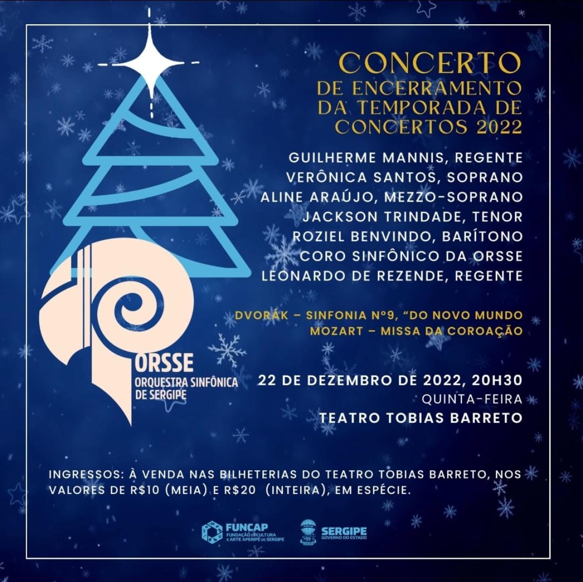Orsse: temporada 2022 tem grande encerramento, com Sinfonia do Novo Mundo e grande obra coral - Imagem: Divulgação