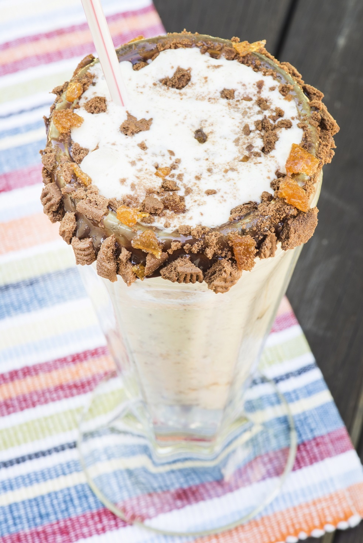 Milk-shake de Biscoito Recheado Treloso sabor Chocolate - Foto: Marca Treloso | Divulgação