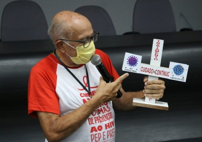 Médico e referência técnica do Programa IST/AIDS, Almir Santana - Foto: SES/SE