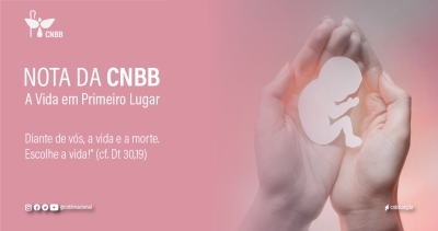 Nota contra o aborto - Imagem: reprodução/CNBB