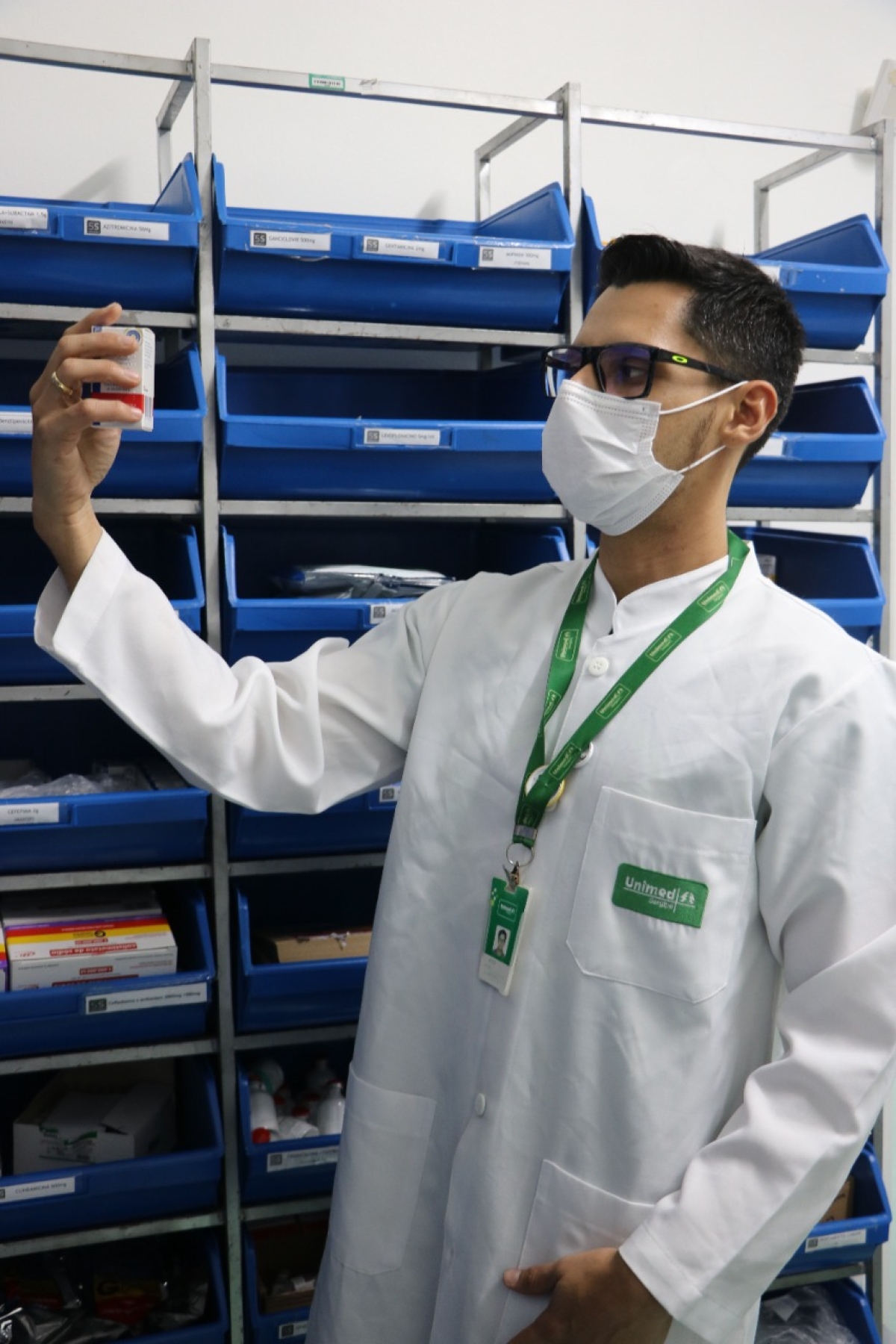 Ulisses Martins, farmacêutico do SAD e NAIS Unimed Sergipe - Foto: Ascom Unimed Ulisses Martins, farmacêutico do SAD e NAIS Unimed Sergipe - Foto: Ascom Unimed