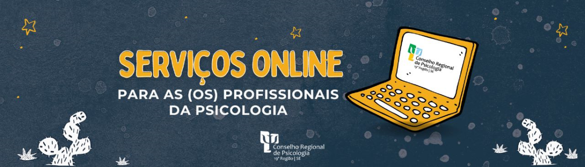 CRP19 lança serviços online para as (os) profissionais da psicologia - Imagem: Divulgação | CRP19