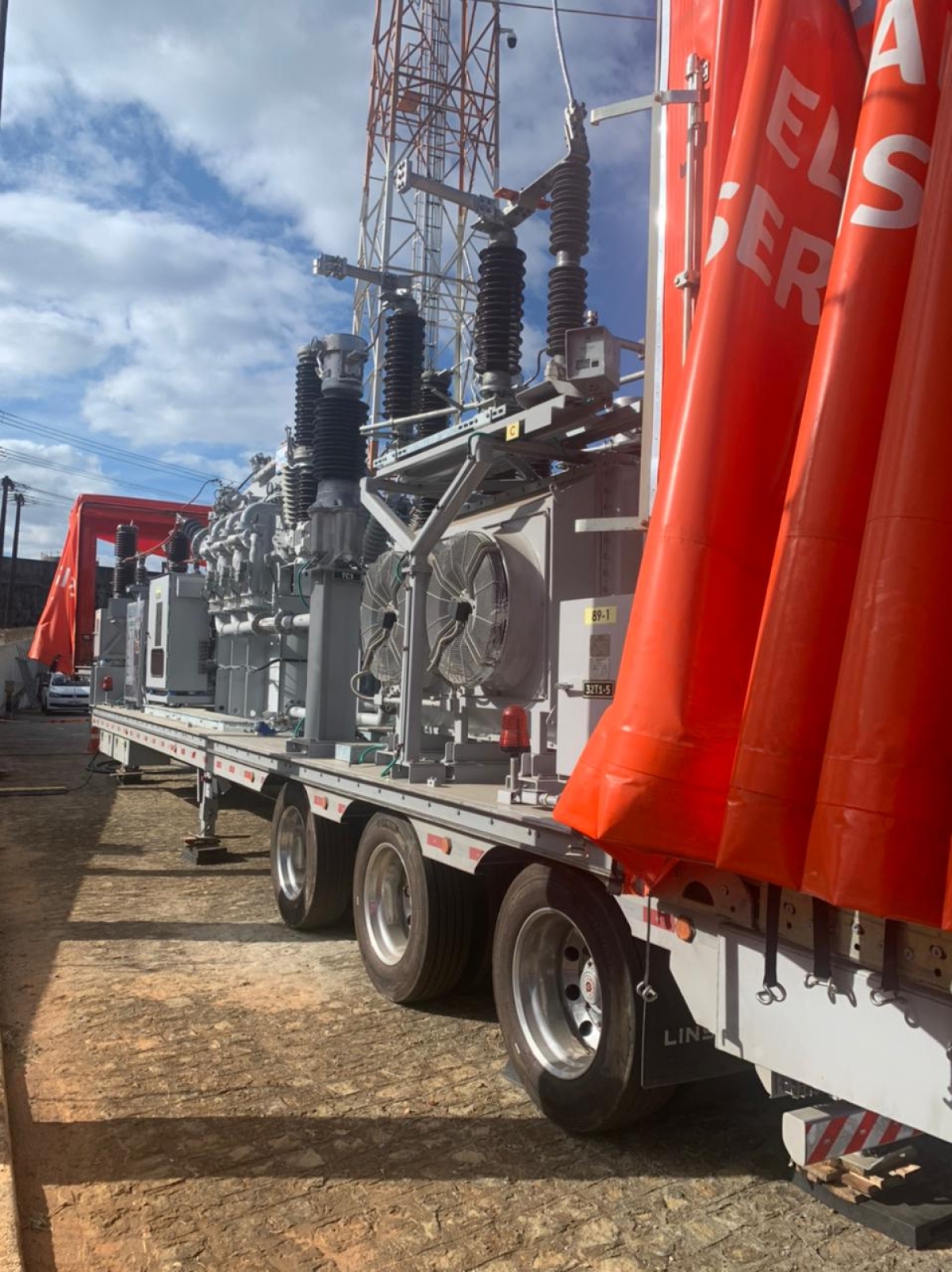 Nova subestação móvel da Energisa entra em operação - Foto: Assessoria Energisa/SE