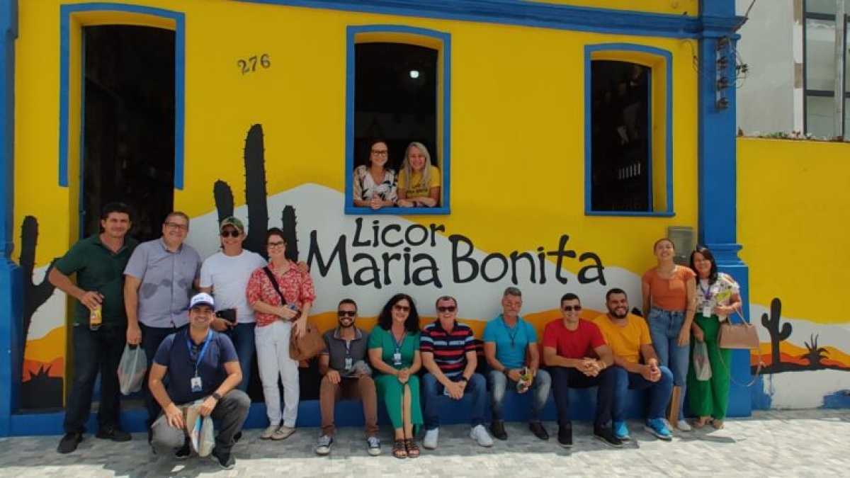 Dentre os variados pontos turístico de Itabaianinha, a equipe do "Vai Turismo" visitou a tradicional Casa do Licor Maria Bonita - Foto: Ascom Senac Dentre os variados pontos turístico de Itabaianinha, a equipe do "Vai Turismo" visitou a tradicional Casa do Licor Maria Bonita - Foto: Ascom Senac