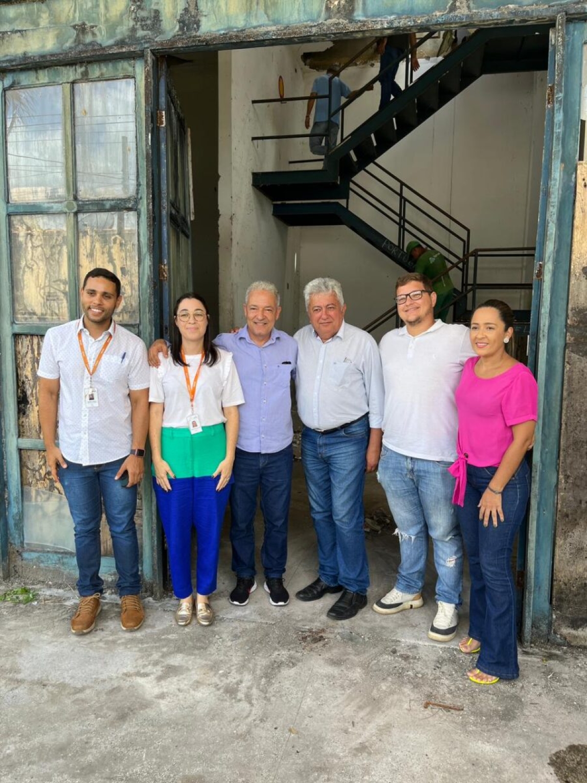 Equipe do Senac faz visita técnica em prédio onde será instalada uma unidade em Estância - Foto: Senac/SE Equipe do Senac faz visita técnica em prédio onde será instalada uma unidade em Estância - Foto: Senac/SE