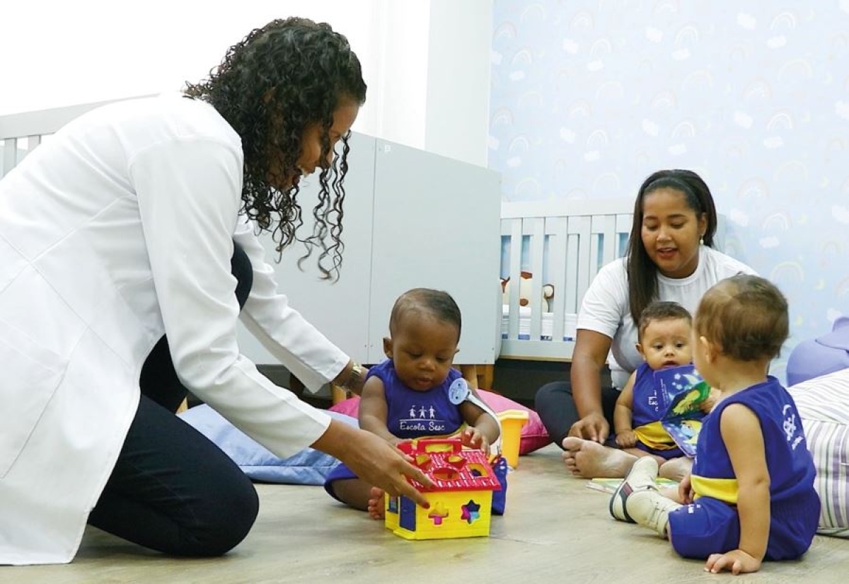 Sesc dá início às aulas da creche e da educação infantil em Aracaju e Socorro - Foto: Sesc/SE