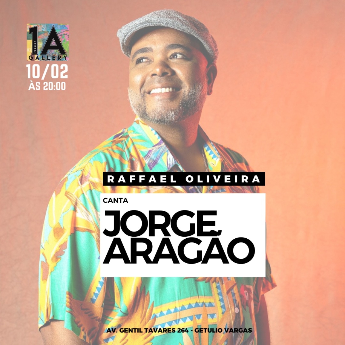 Raffael Oliveira canta Jorge Aragão - Imagem: Divulgação
