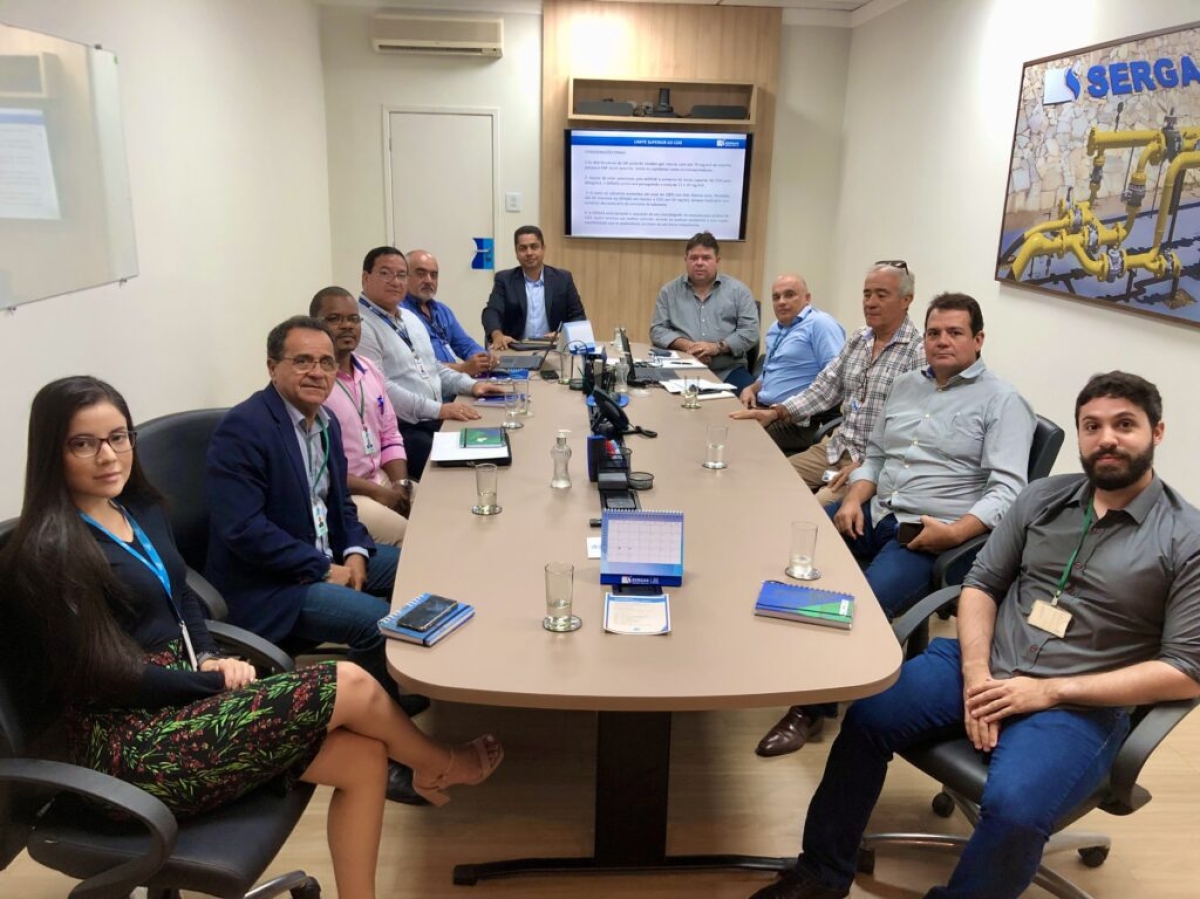 Agrese e Sergas debatem temas referentes ao mercado de gás canalizado no Estado de Sergipe - Foto: Agrese