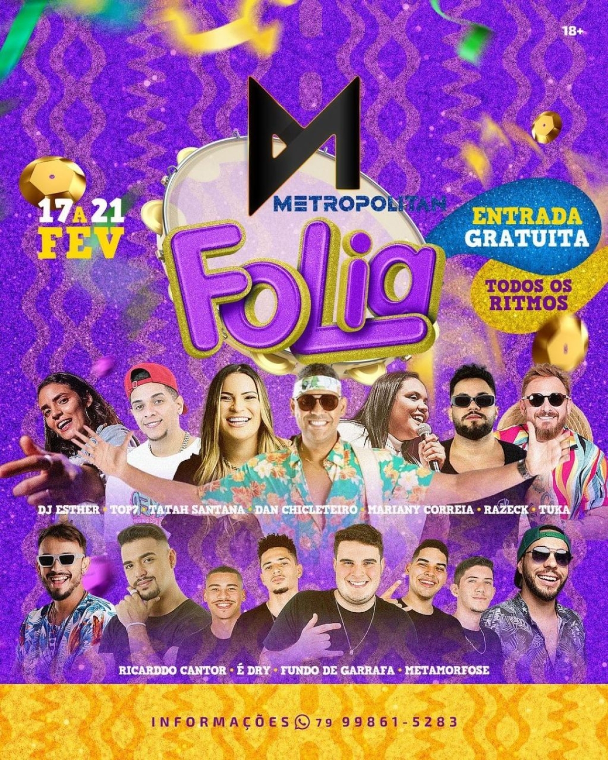 Metropolitan Folia 2023 - Imagem: Divulgação