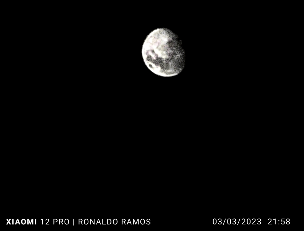 Observação da lua com telescópios acontece neste sábado, em Aracaju - Foto: Ronaldo Ramos/arquivo pessoal