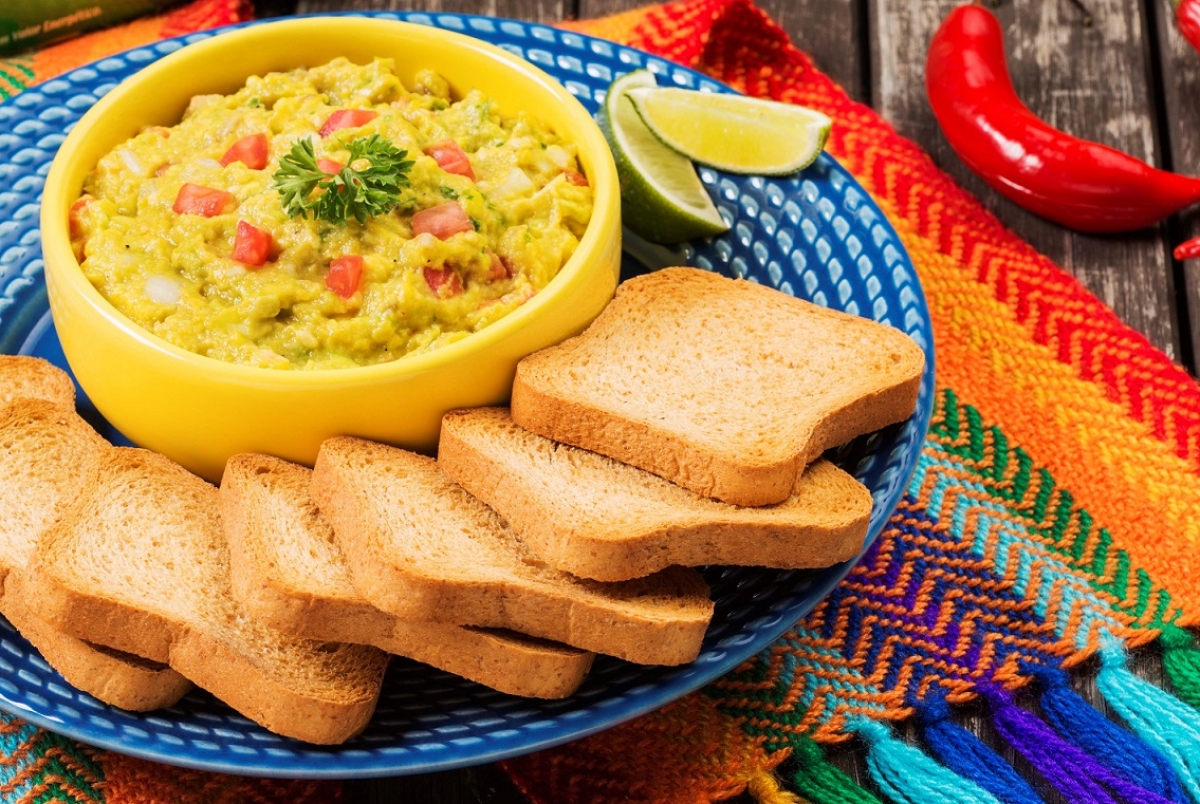 Guacamole com Torradas Integrais - Foto: Marca Vitarella | Divulgação