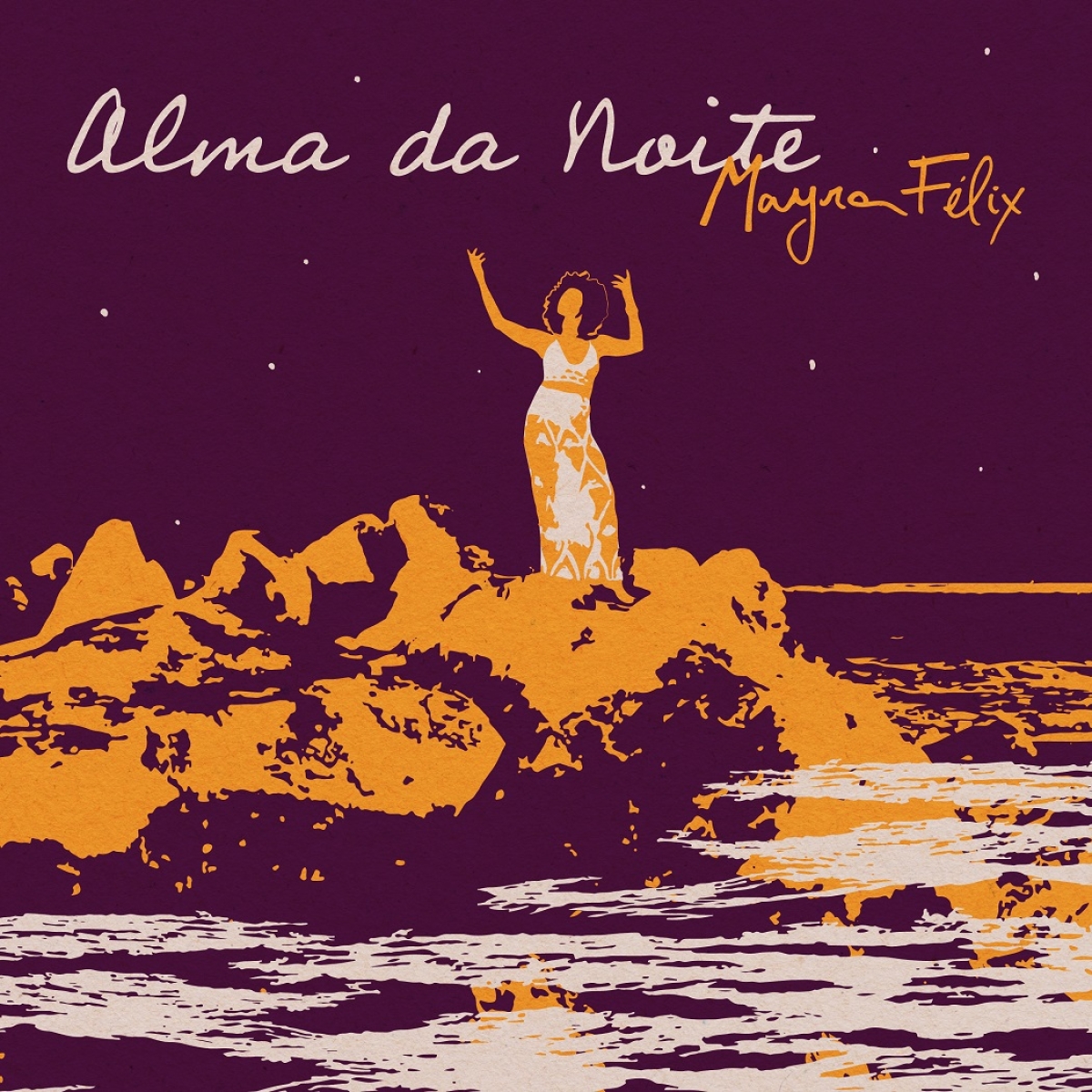 "Alma da Noite" é o mais novo single da artista Mayra Félix - Imagem: Divulgação