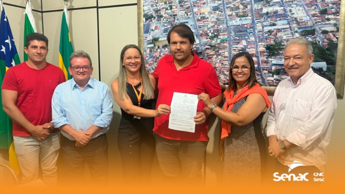 Senac/SE assina contrato com Prefeitura de Itabaianinha para ofertar curso de Estilista de Moda - Foto: Senac/SE