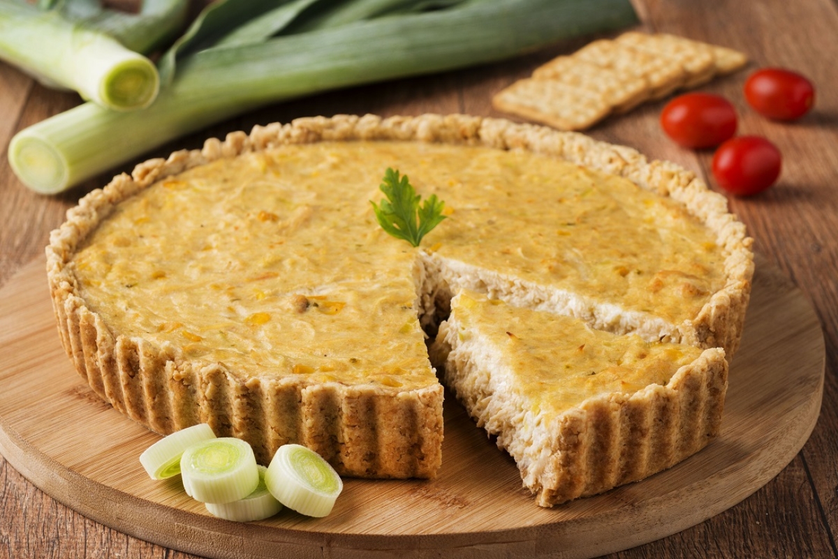 Quiche de Frango com Alho-poró - Foto: Divulgação | Marca Pilar