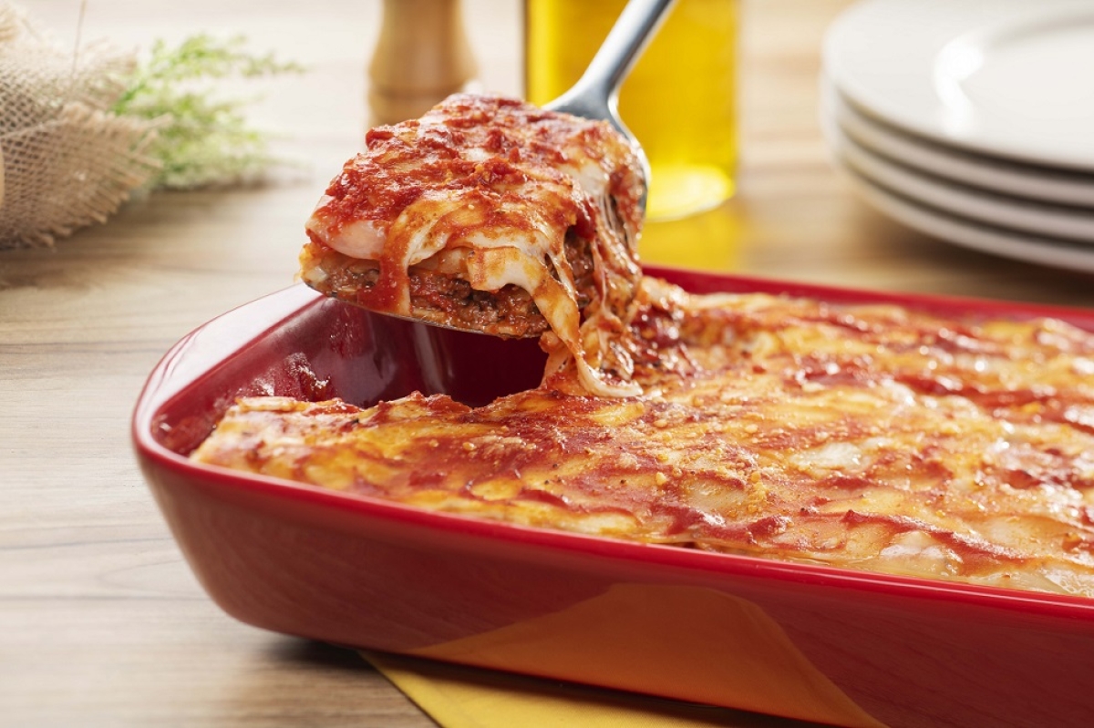 Lasanha com Bolonhesa de Calabresa - Foto: Marca Vitarella | Divulgação