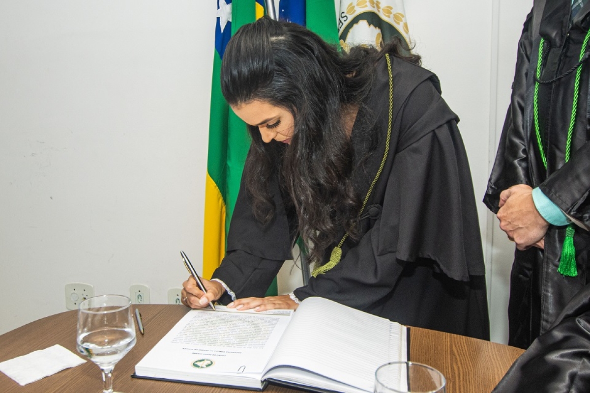 Defensoria Pública empossa mais uma defensora pública - Foto: Arthuro Paganini | DPE/SE