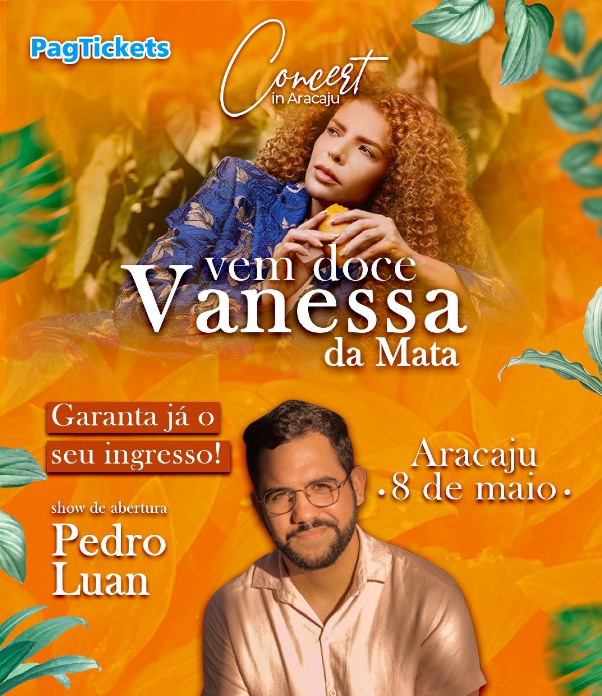 Vanessa da Mata apresenta show "Vem Doce" em Aracaju - Foto: Divulgação