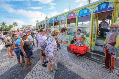 Retomada da Marinete do Forró anima aracajuanos e turistas em passeio turístico diferenciado - Foto: Michel de Oliveira | Prefeitura de Aracaju