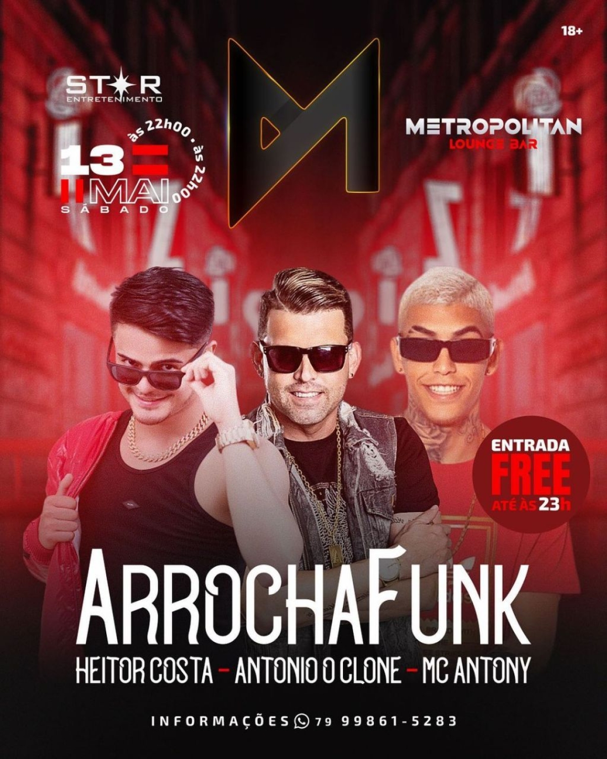 Antônio O Clone comanda o Arrocha Funk do Metropolitan - Imagem: Divulgação