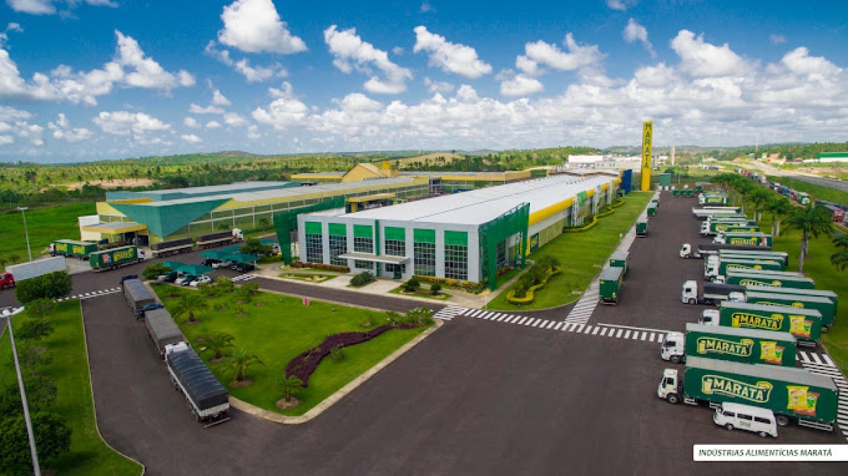 Unidade da Maratá em Sergipe. A indústria é a maior do Brasil no segmento de cafés - Foto: Maratá