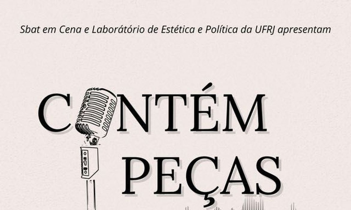 Projeto disponibiliza peças teatrais inéditas em podcast - Imagem: Divulgação