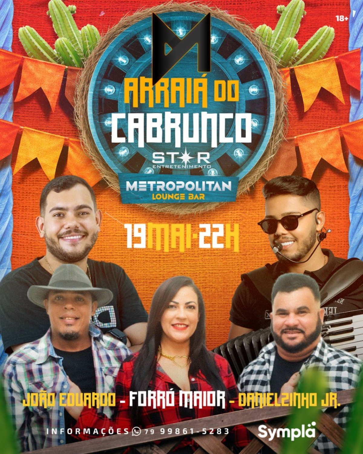 Forró Maior comanda o Arraiá do Cabrunco da Metropolitan - Imagem: Divulgação | Metropolitan