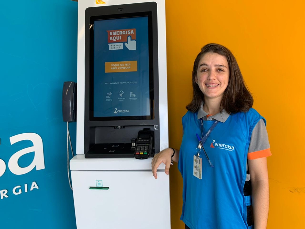 Totem de autoatendimento da Energisa no Santa Maria - Foto: Assessoria Energisa/SE Totem de autoatendimento da Energisa no Santa Maria - Foto: Assessoria Energisa/SE