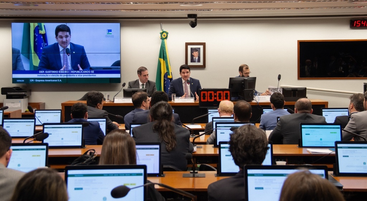 Gustinho Ribeiro assume presidência da CPI das Americanas - Foto: Nefy Dias | Assessoria Gustinho Ribeiro