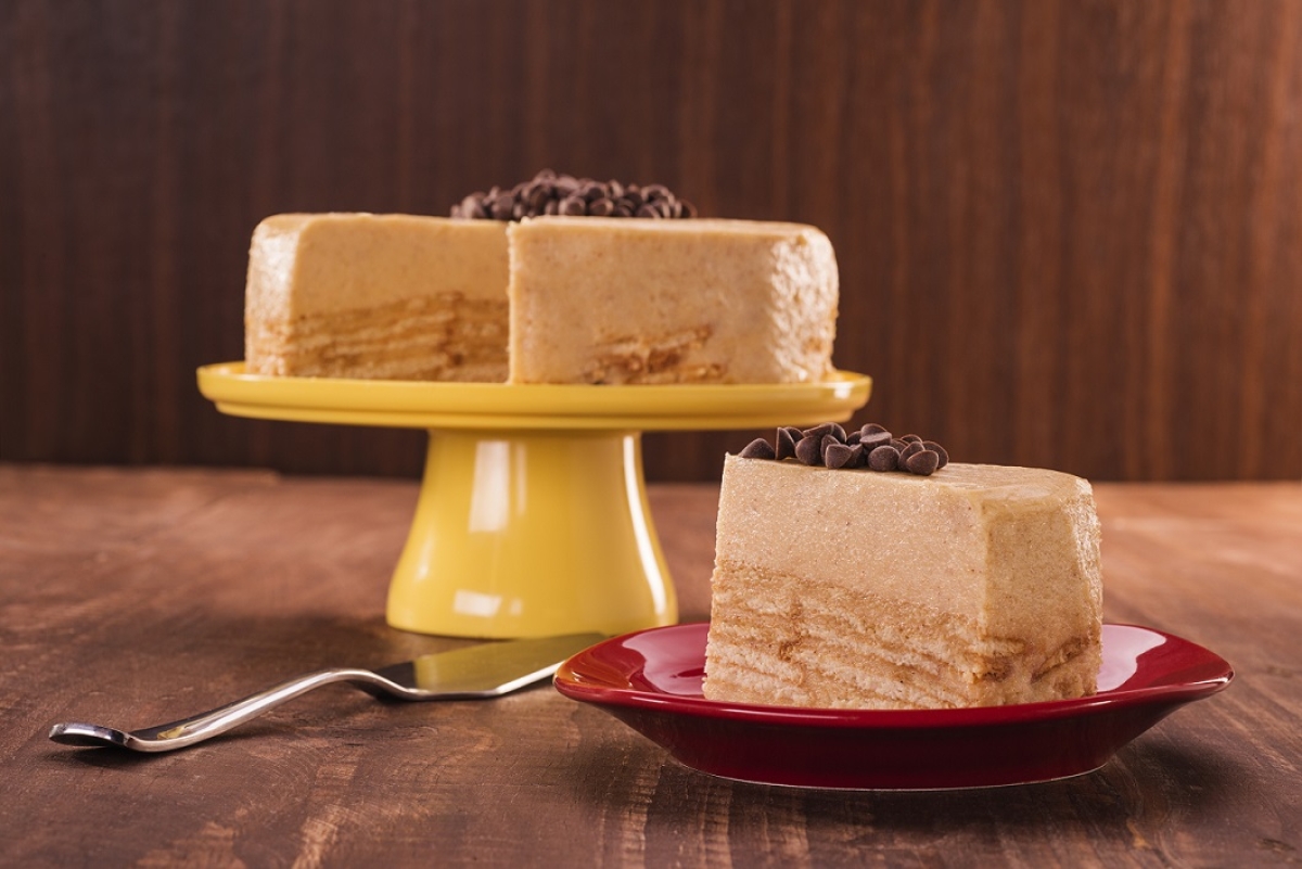 Bolo de Café com Biscoito Maria - Foto: Marca Fortaleza | Divulgação