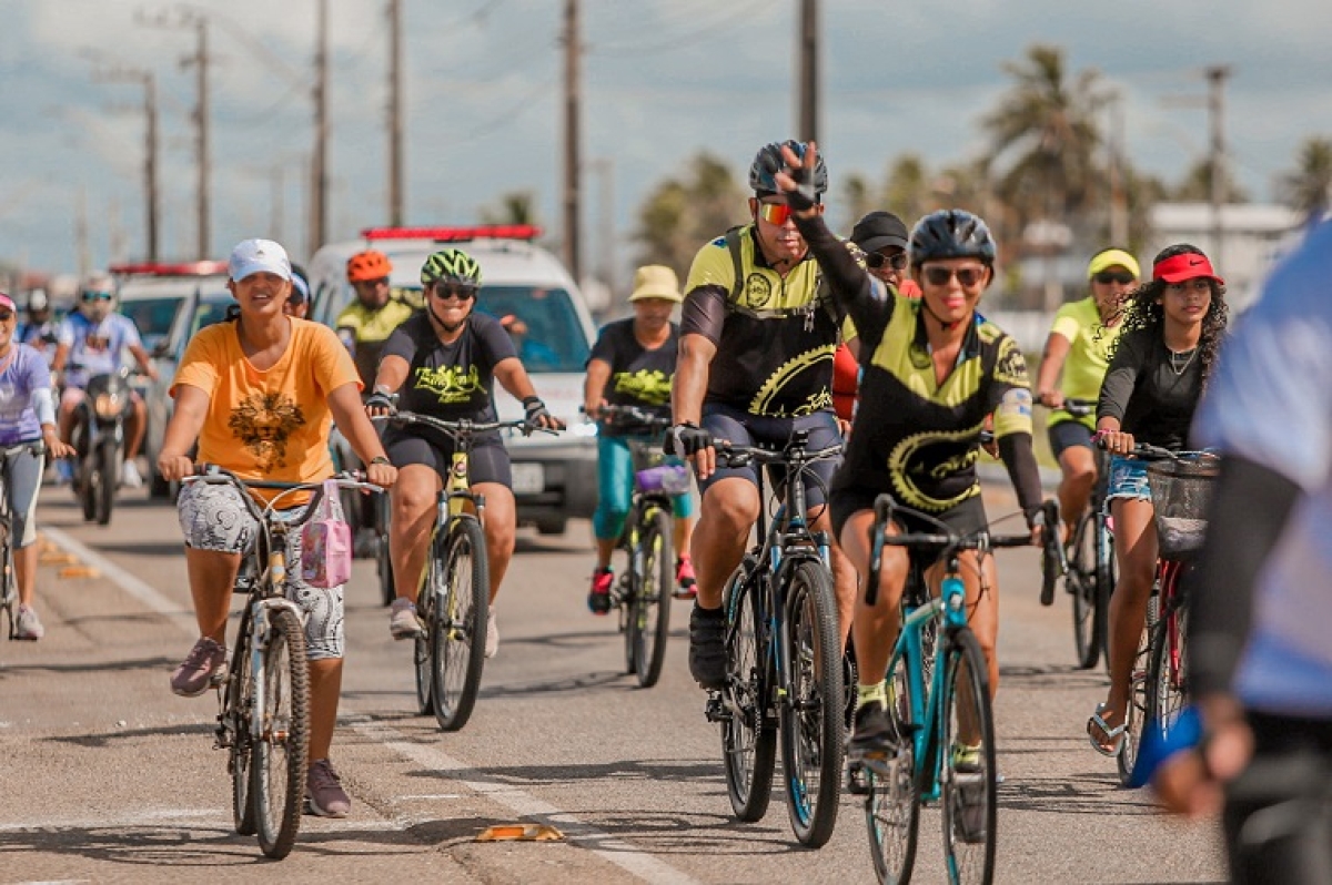Maio Amarelo: SMTT promoverá passeio ciclístico na Barra dos Coqueiros - Foto: Sara Madureira | Prefeitura da Barra dos Coqueiros Maio Amarelo: SMTT promoverá passeio ciclístico na Barra dos Coqueiros - Foto: Sara Madureira | Prefeitura da Barra dos Coqueiros
