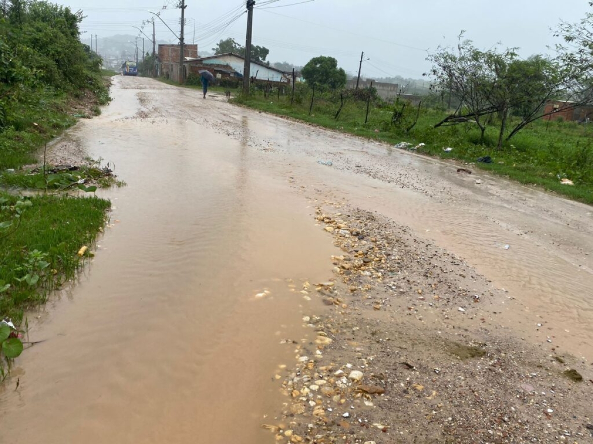 Transporte coletivo tem operação prejudicada em alguns acessos devido às chuvas - Foto: Setransp Aracaju Transporte coletivo tem operação prejudicada em alguns acessos devido às chuvas - Foto: Setransp Aracaju